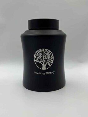 Urn for Human Ashes Cremation Urns Men Women Stainless steel Pet Memory Dog Tree